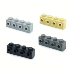 30pcs MOC 1x4 Thick Brick Building Blocks ABS Resin Construction Toys