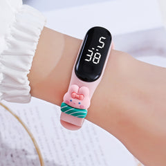 Rabbit Electronic Watch for Kids Non-Smart Touch Screen Wristband