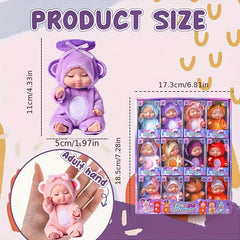 12pcs Princess Doll Twelve Zodiac Signs Theme for Girls and Boys