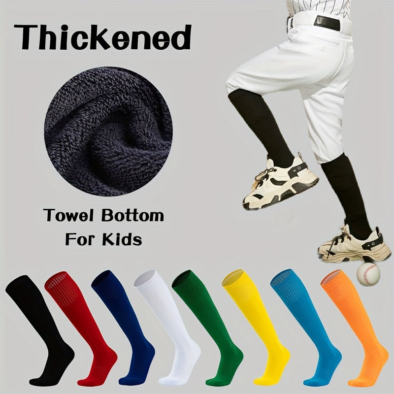 Thick Breathable Baseball Socks Towel Bottom