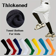 Thick Breathable Baseball Socks Towel Bottom