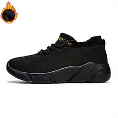 Men's Lace up Athletic Shoes Shock absorbing Breathable Running Basketball