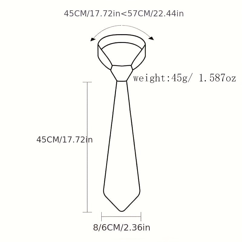 Men's Polka Dots Striped Necktie Wedding Party Gift