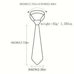 Men's Polka Dots Striped Necktie Wedding Party Gift