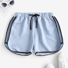 Summer High Waist Lace Up Shorts