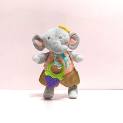 Baby Soothing Teether Doll Teether Pacifier Towel Label Sleeping Doll