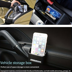 Car Phone Holder with Storage Box for More Convenience