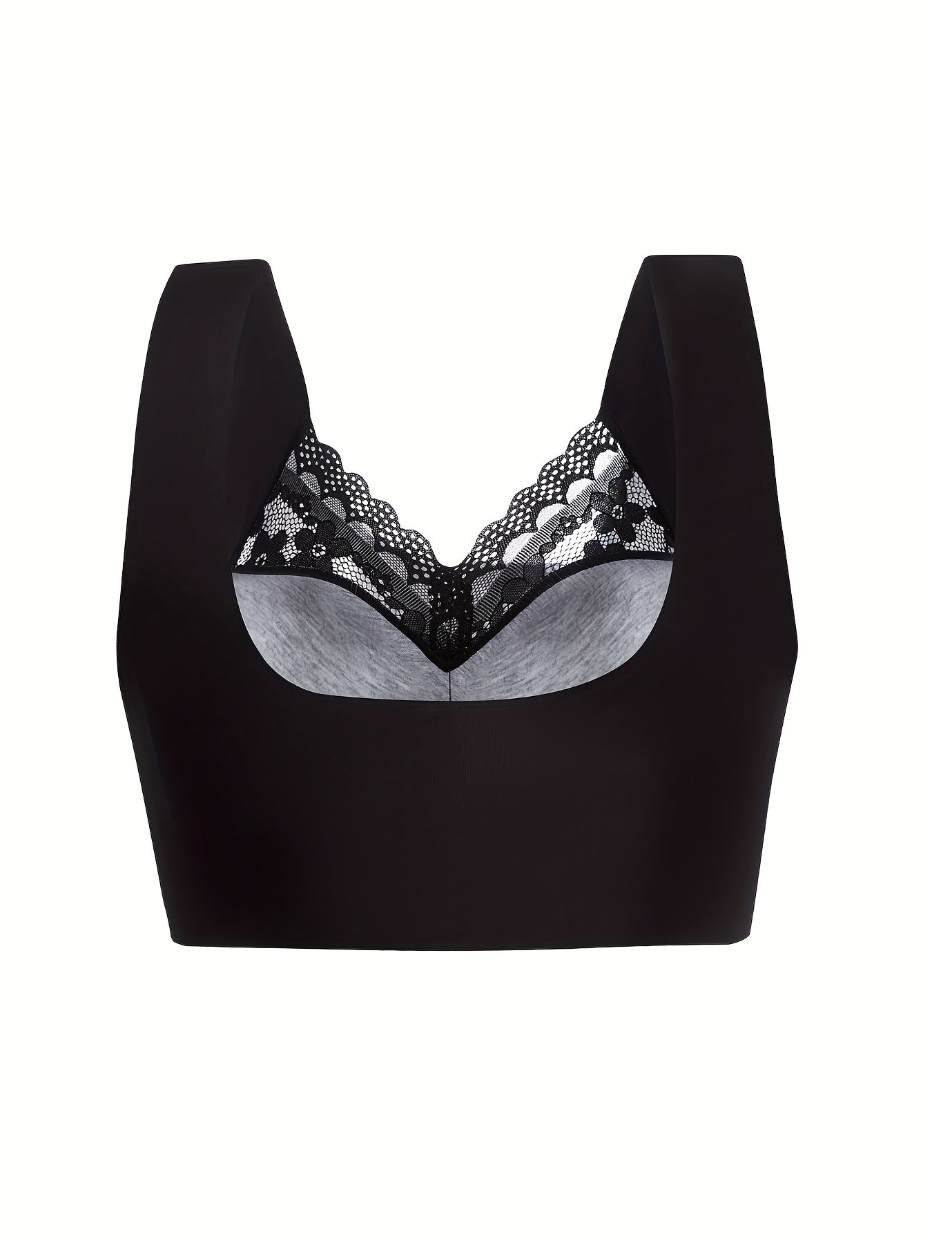 Lace Wireless Bra Full Coverage Tank Bra Women's Lingerie