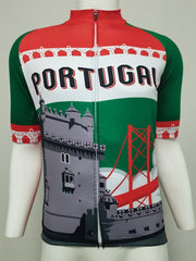 Portugal Themed 3D Print Cycling Jersey