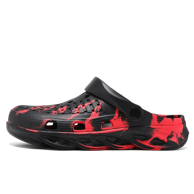 Graffiti Comfortable Clogs Garden Shoes Casual Non slip Sandals Lightweight Slid