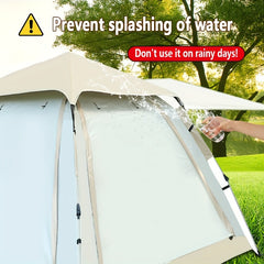 Durable 2 in 1 Canopy and Tent - Waterproof and Portable - Fits 3-8 Persons