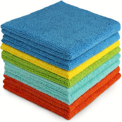 5pcs Scouring Pad Square Dish Cloths Antibacterial Cleaning Pad