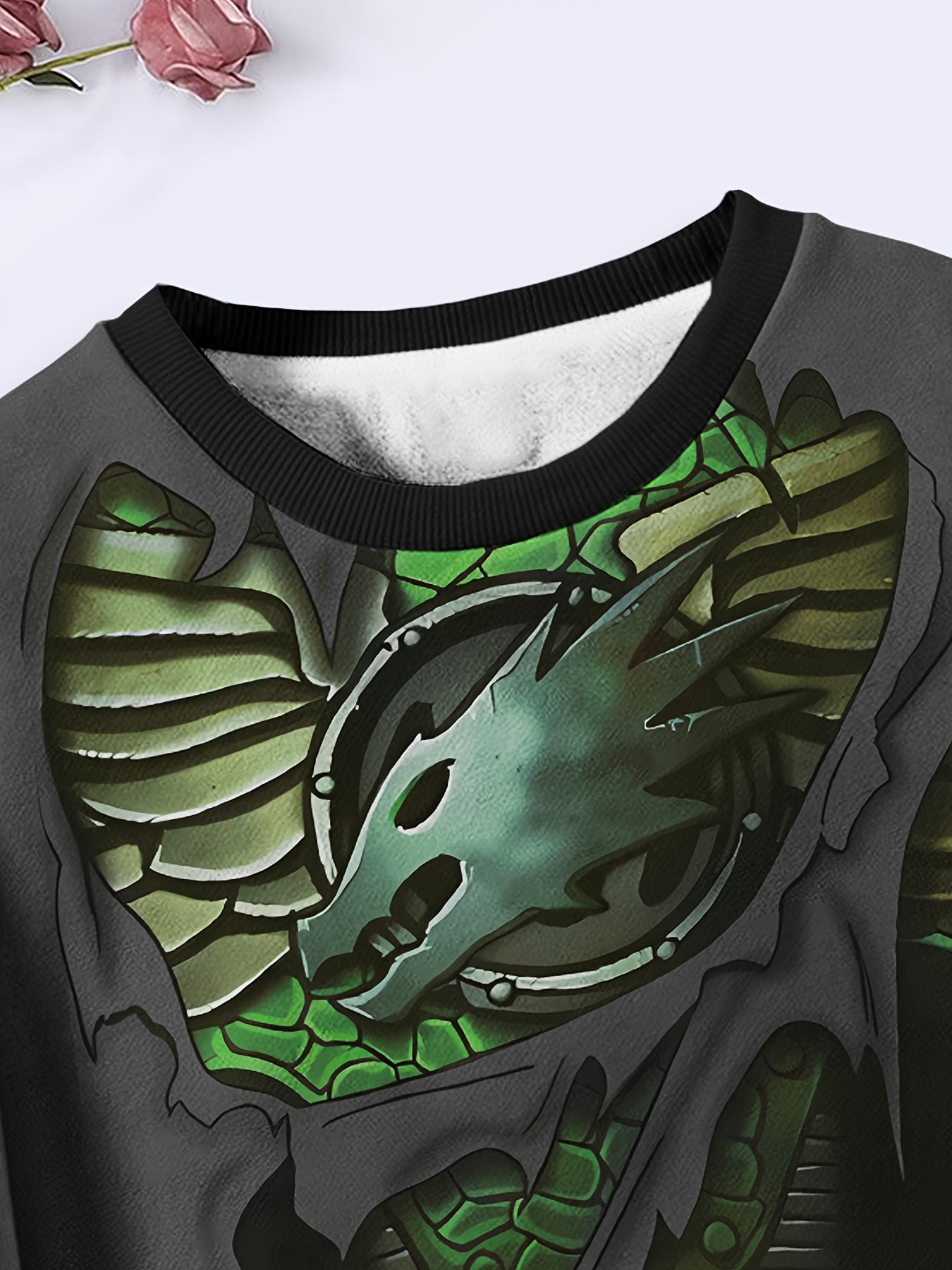 Dragon Stone Long Sleeve Sweatshirt for Kids