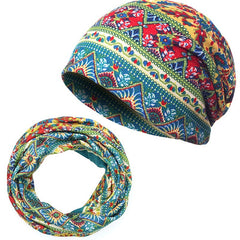 Vintage Pattern Floral Unisex Sun Hat Headwrap