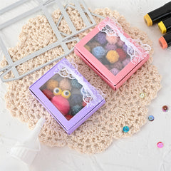3D Rectangular Candy Box Metal Cutting Dies for Holiday Crafts