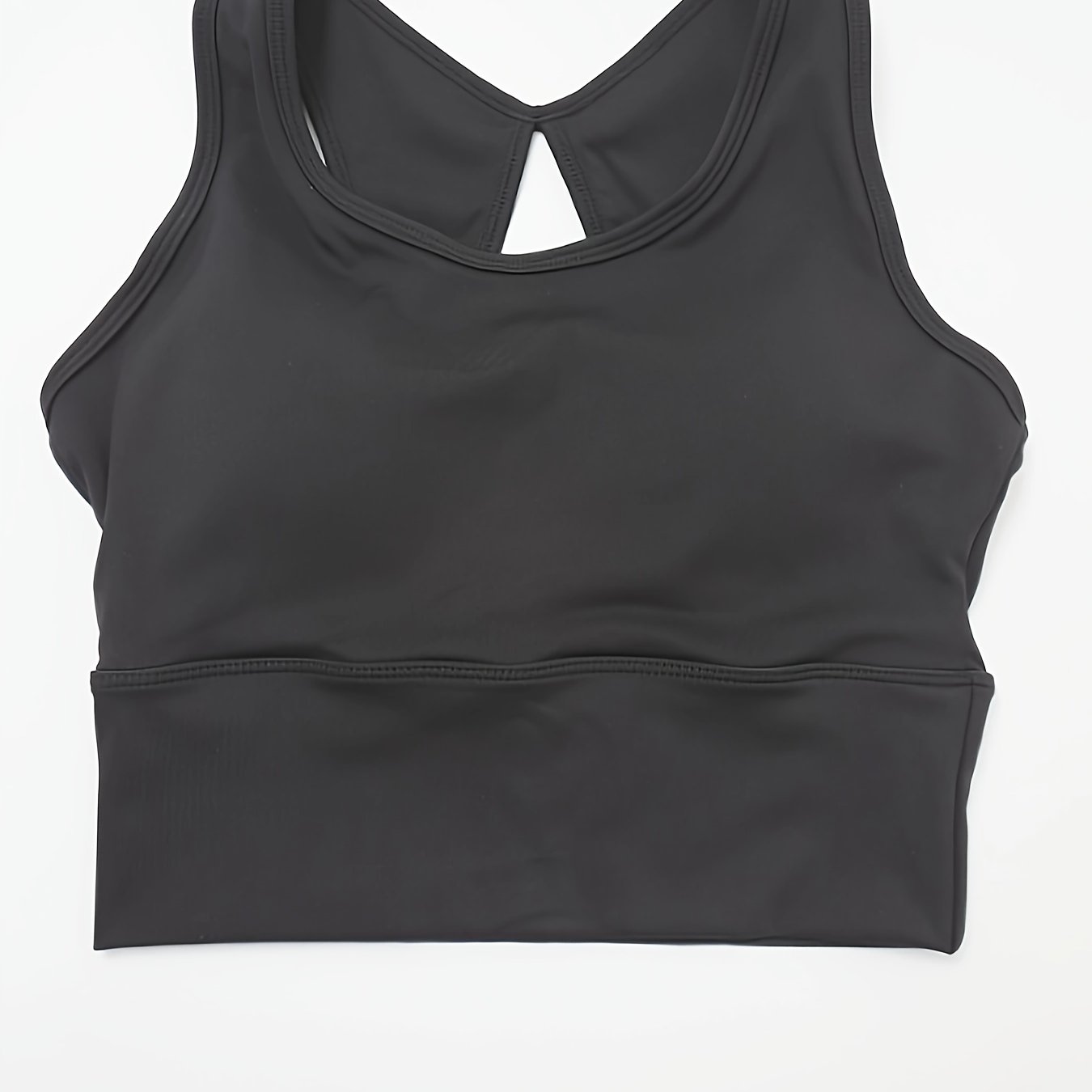 High Stretch Round Neck Sports Bra for Women