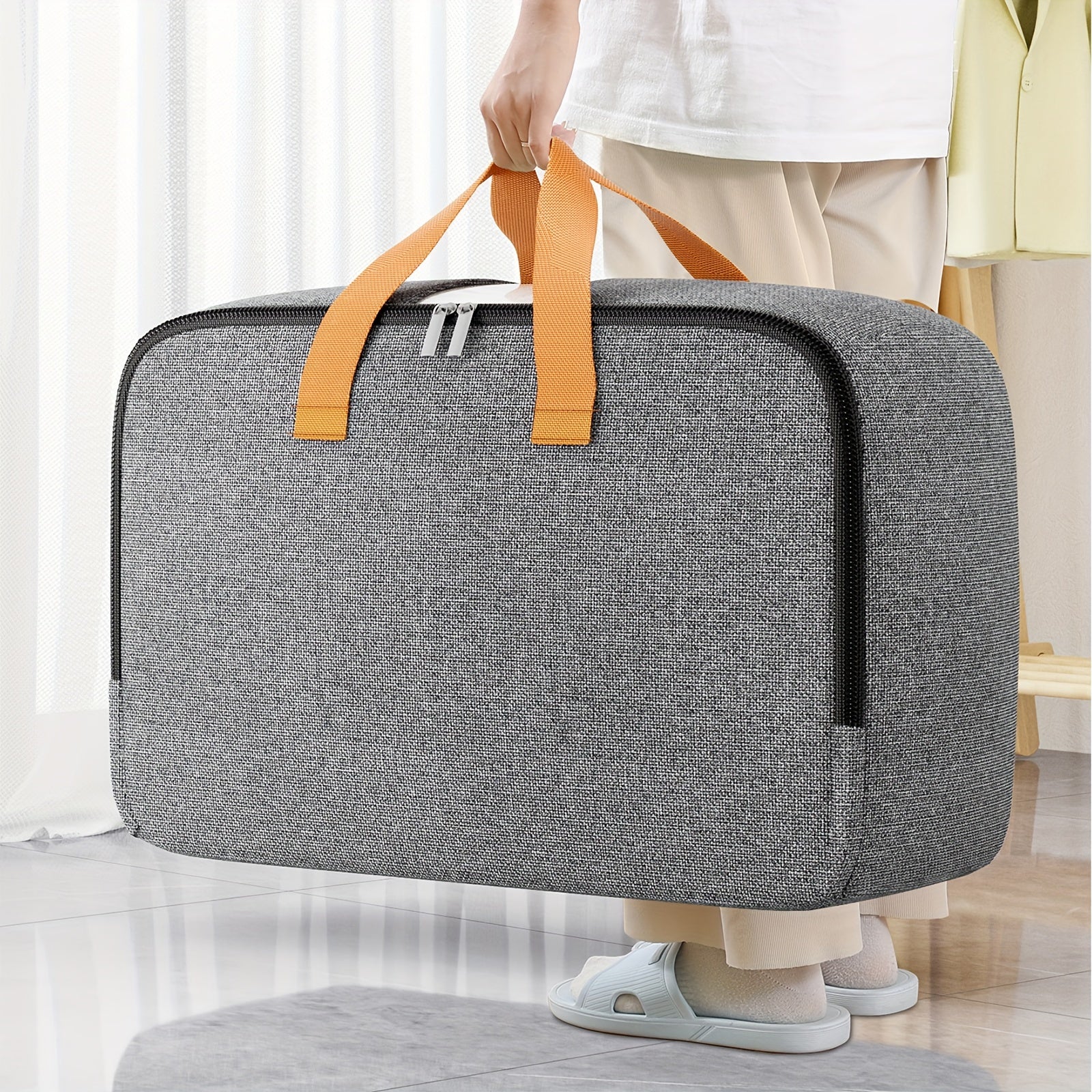 Bed Sheets Storage Bag Clothes Wardrobe Dustproof Box Underbed Container