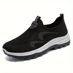 Men's Outdoor Trekking Shoes Breathable Non Slip Soft Sole Sneakers