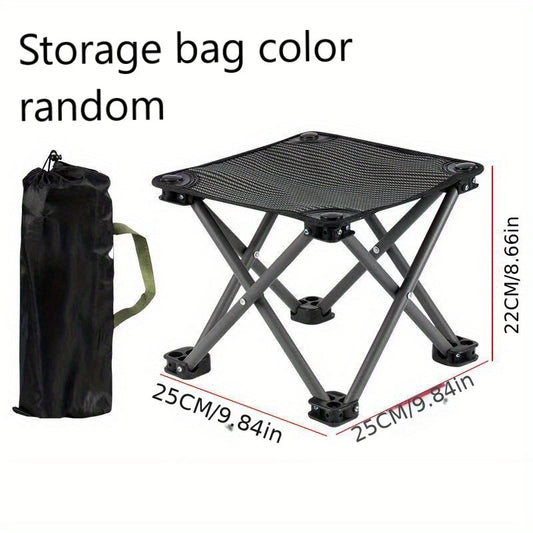 Portable Folding Chair w/ Storage Bag for Outdoor Camping Fishing and Hiking