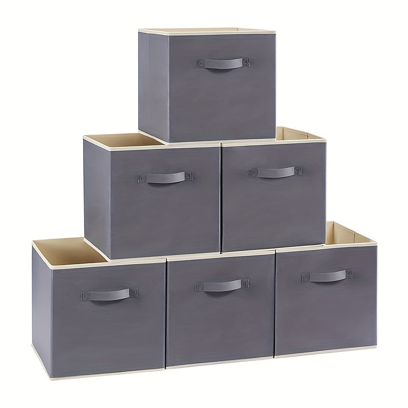 2 Pcs Large Fabric Storage Boxes For Organizing Files