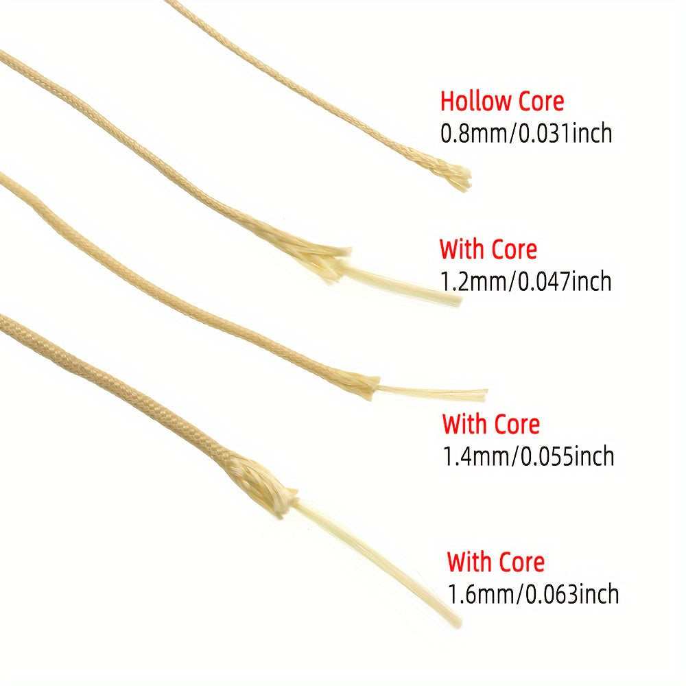 Aramid Fiber Braided Assist Fishing Line 8-16 Strands