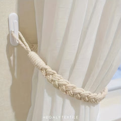 Bohemian Handwoven Twist Curtain Tieback