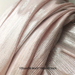 Elastic Knitted Reflective Fabric Golden Wire Base