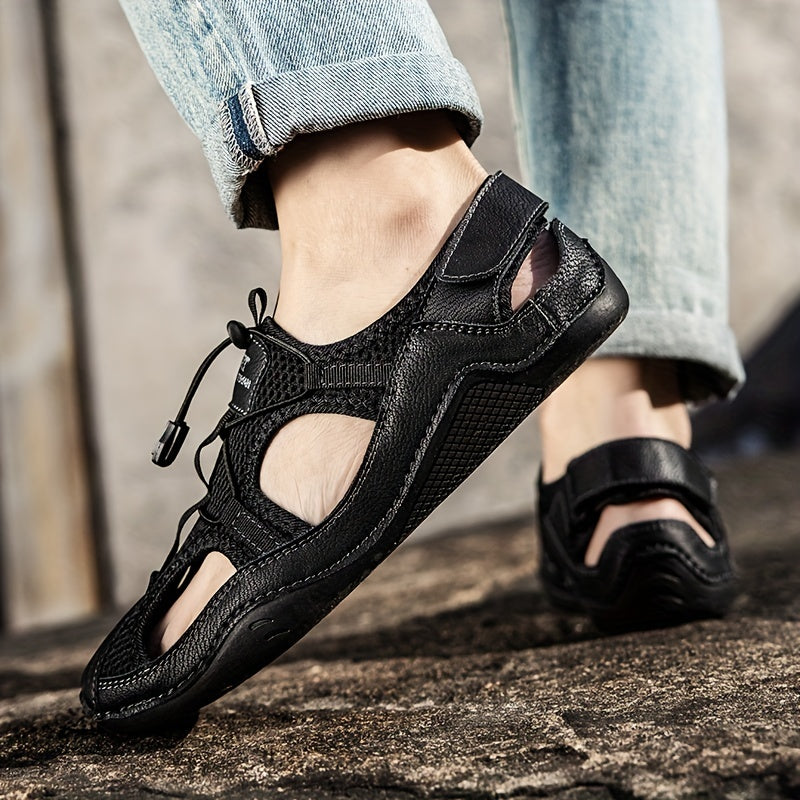 Men's Mesh Non Slip Sandals Comfy Beach Shoes Summer