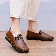 Women's Waterproof Slip On Loafers Soft Sole Lightweight Shoes