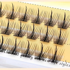 False Eyelashes Grafting Natural Thick Single Cluster Planting