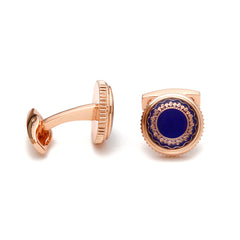 Men's Rose Pattern French Cufflinks