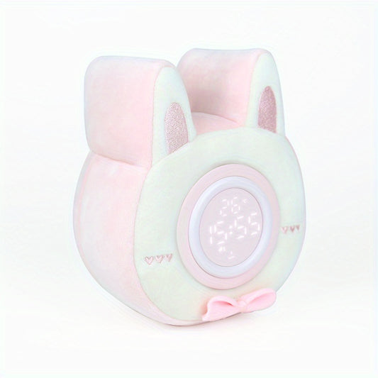 Cake Rabbit Plush Alarm Clock Sleep Lamp