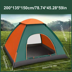 2 Person Portable Instant Pop Up Tent Waterproof & Windproof