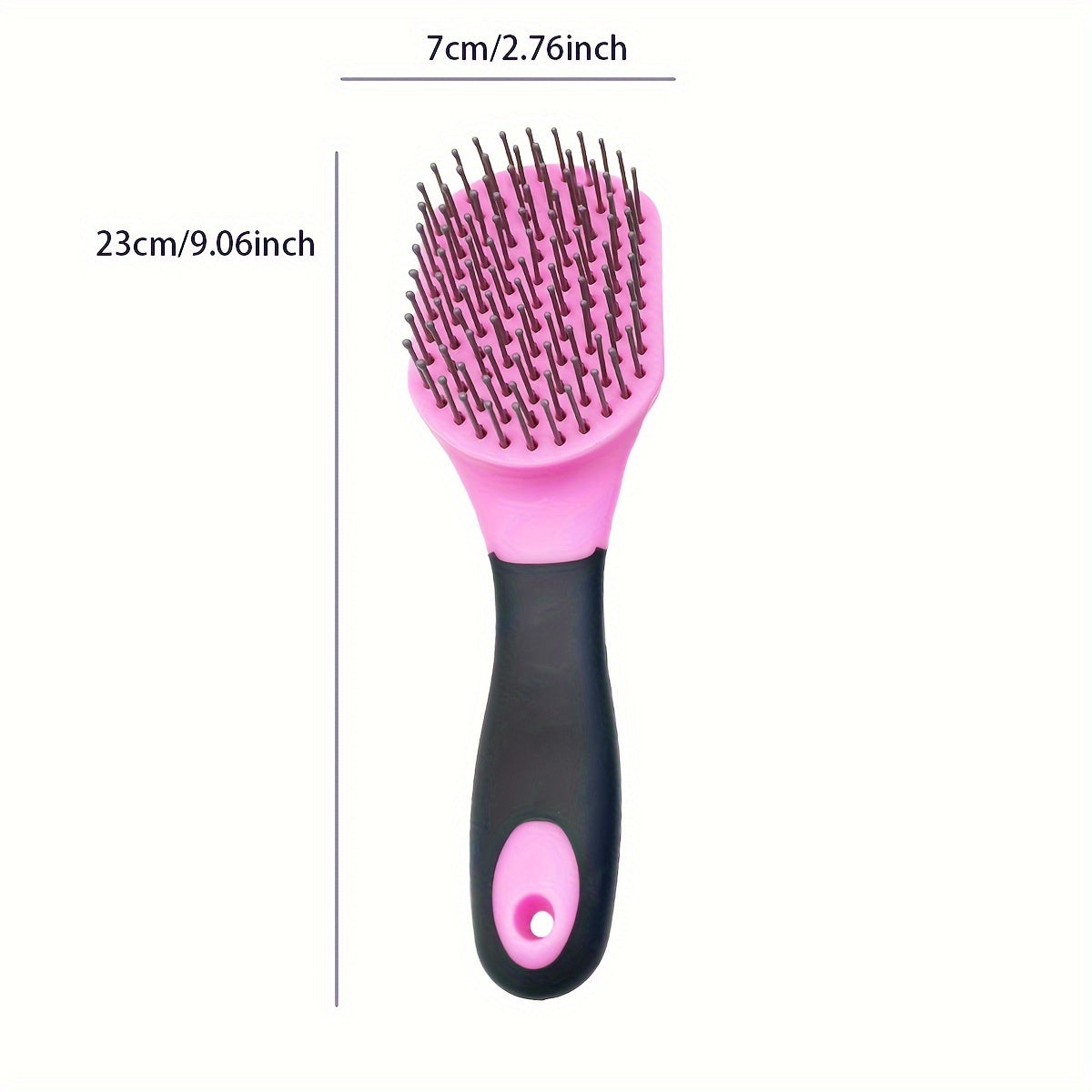 1pc Horse Hair Comb Non slip Horse Tail Comb Cleaning Brush