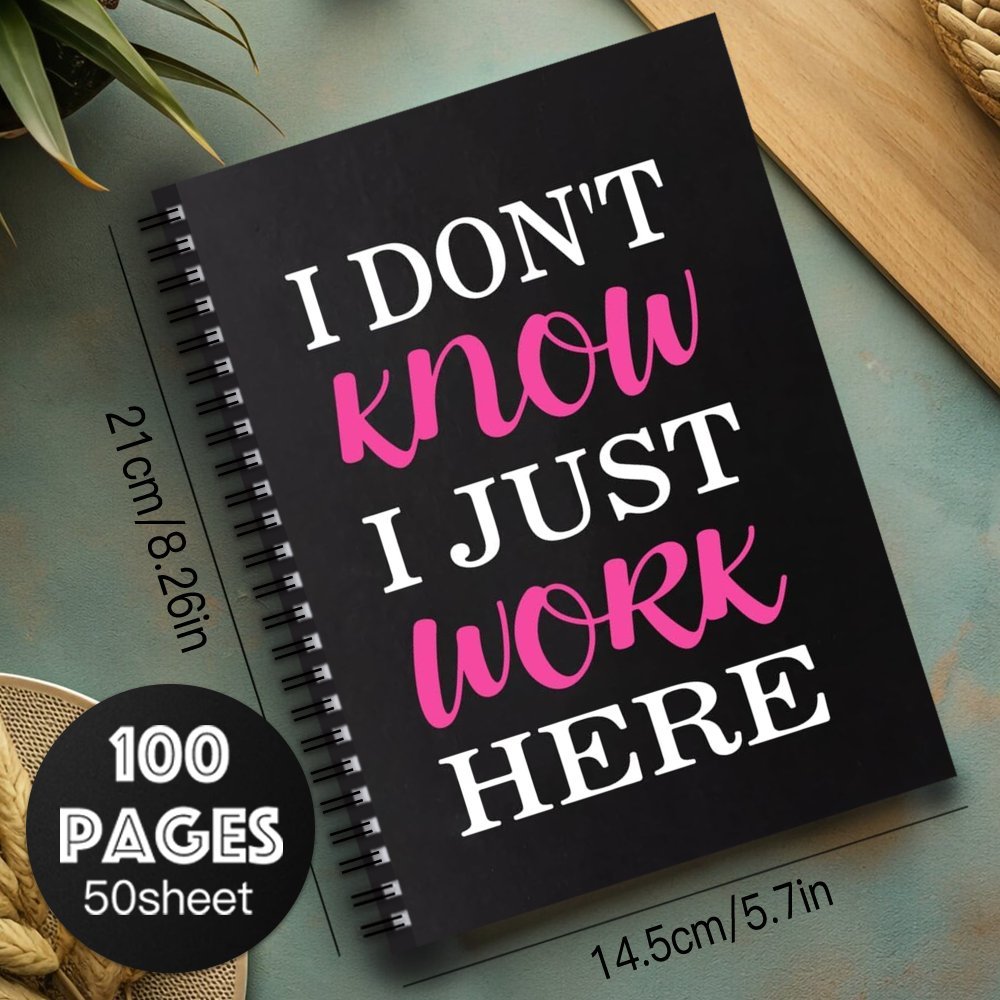 Spiral Notebook Diary 1pc 100 Pages 50sheets Office & School Supplies