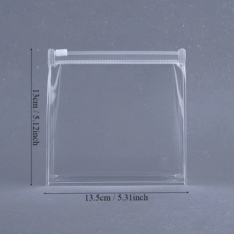 Transparent Zipper Bag Waterproof Storage Bath Bag