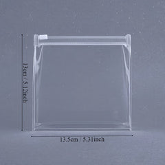 Transparent Zipper Bag Waterproof Storage Bath Bag