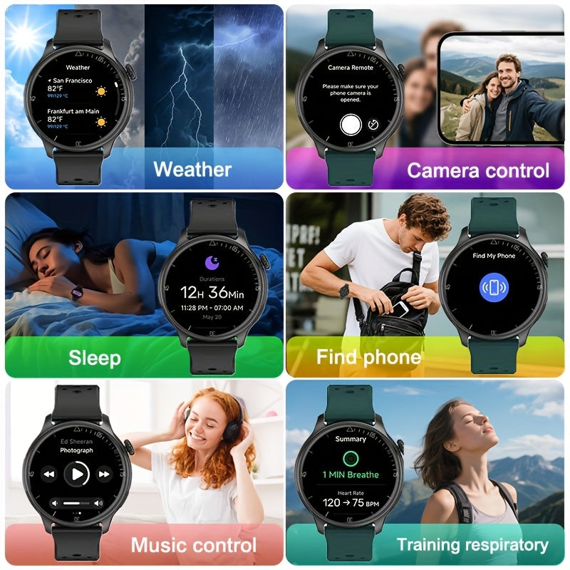 Youth Demon GPS Smart Watch for Teens 3ATM High AMOLED AOD Display