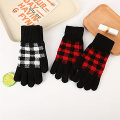 Winter Warm Knit Gloves Touch Screen Coldproof Gloves