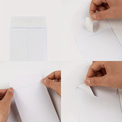 100 Packs Cash Envelopes 7 Coin Envelopes Self Seal For Money Saving