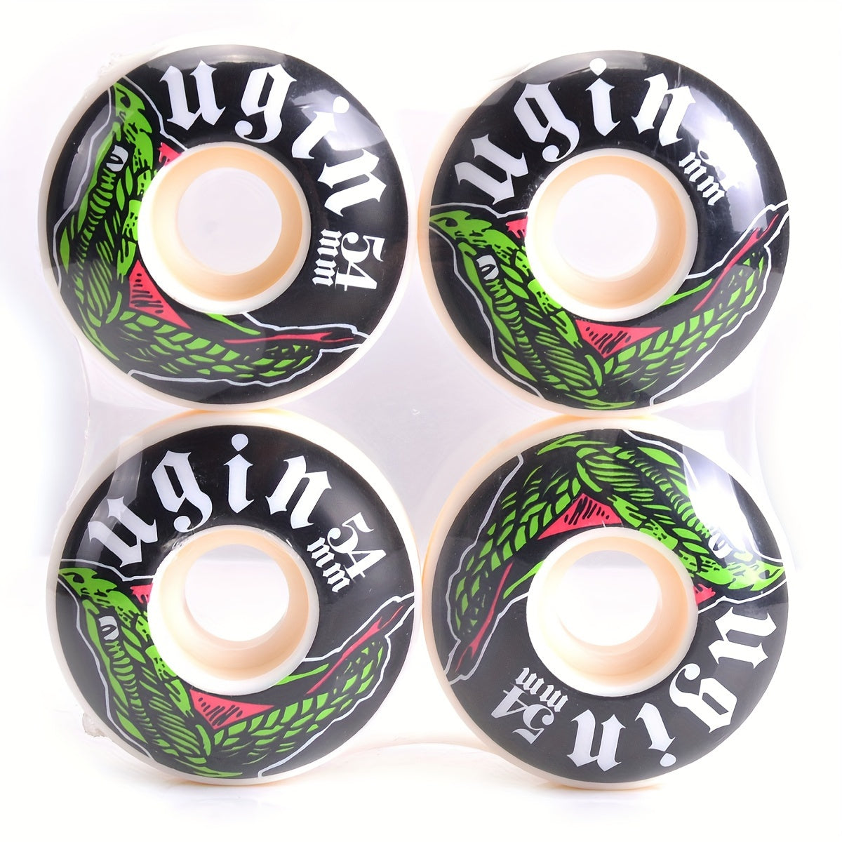 4pcs Durable Skateboard Wheels 54 32mm PU Wheel High Performance