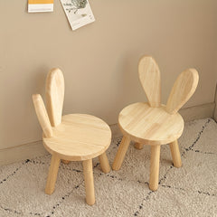Wooden Toddler Chair Solid Wood Chair Kids Stool Chair For Playroom Nursery
