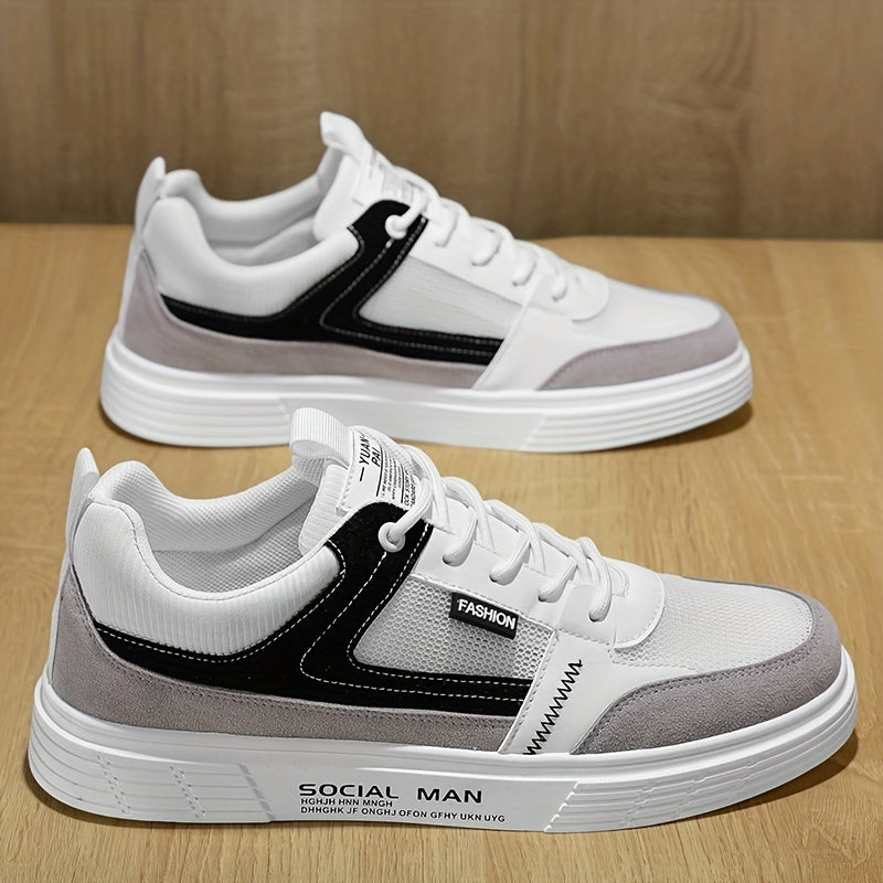 Men's Mesh Skate Shoes Non Slip Casual Shoes For Youth