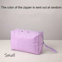 Yarn Storage Bag With 4 Wire Hole & Compartment
