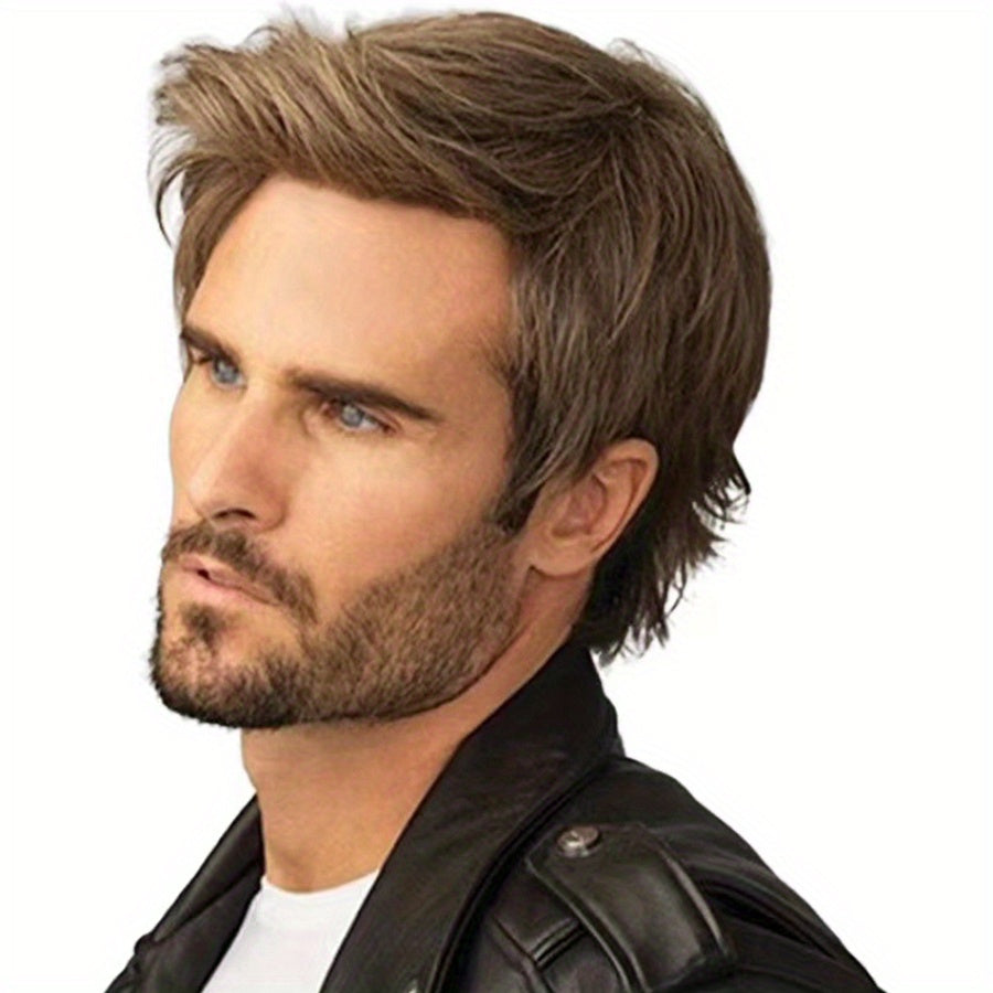 Men's Short Wig Comfortable Suitable For Daily Use Costume Wig