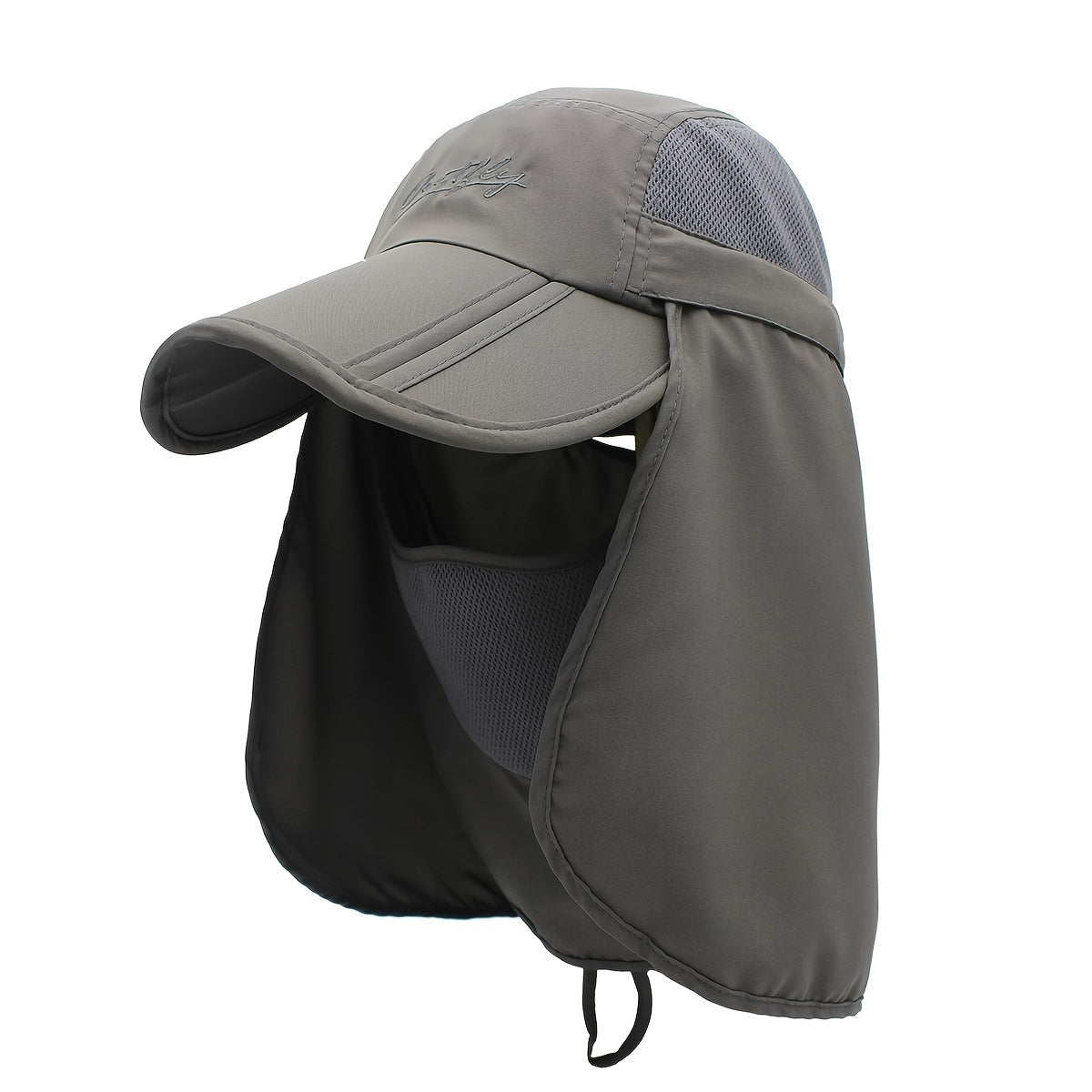 Kids Sun Hat with Removable Mask and Neck Flap
