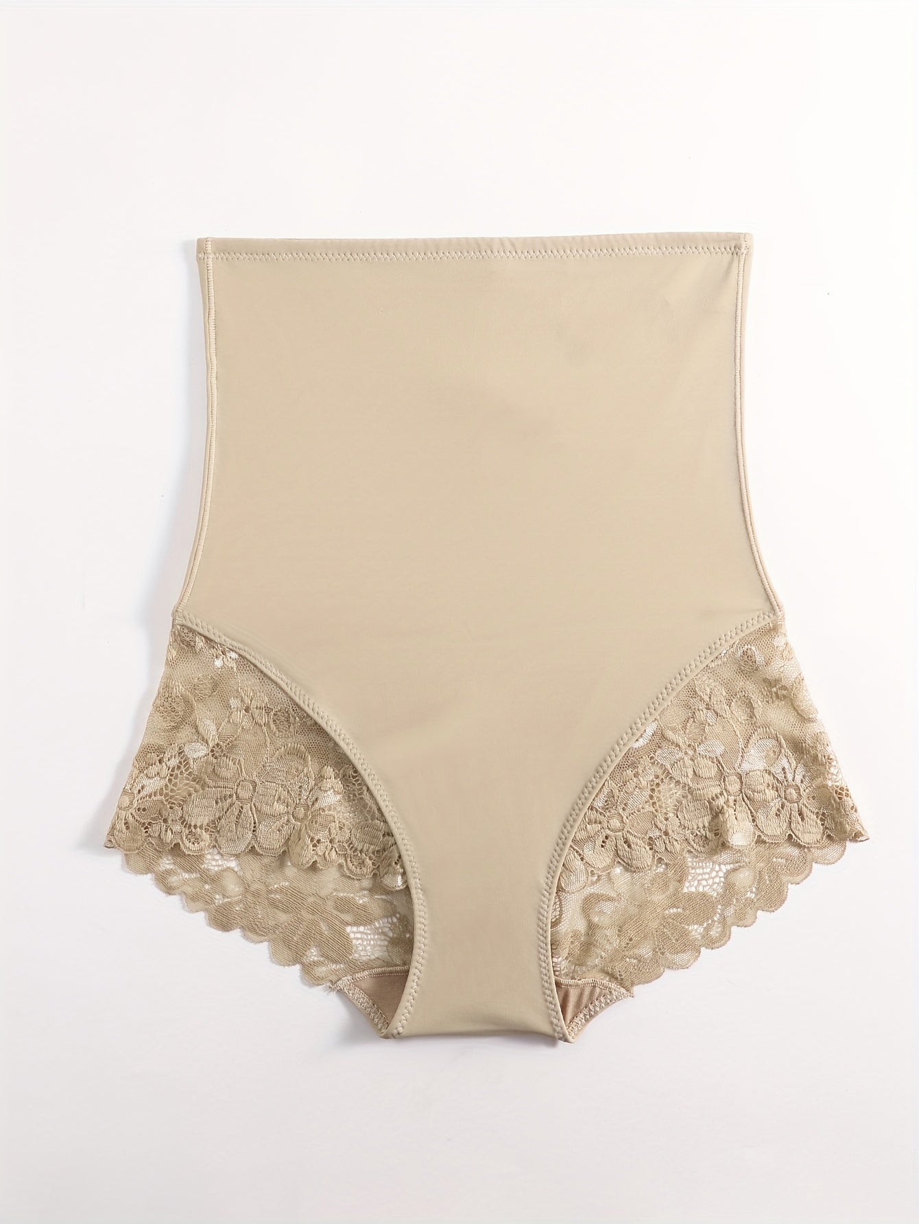 Lace Stitching Shaping Panties High Waist Compression Panties