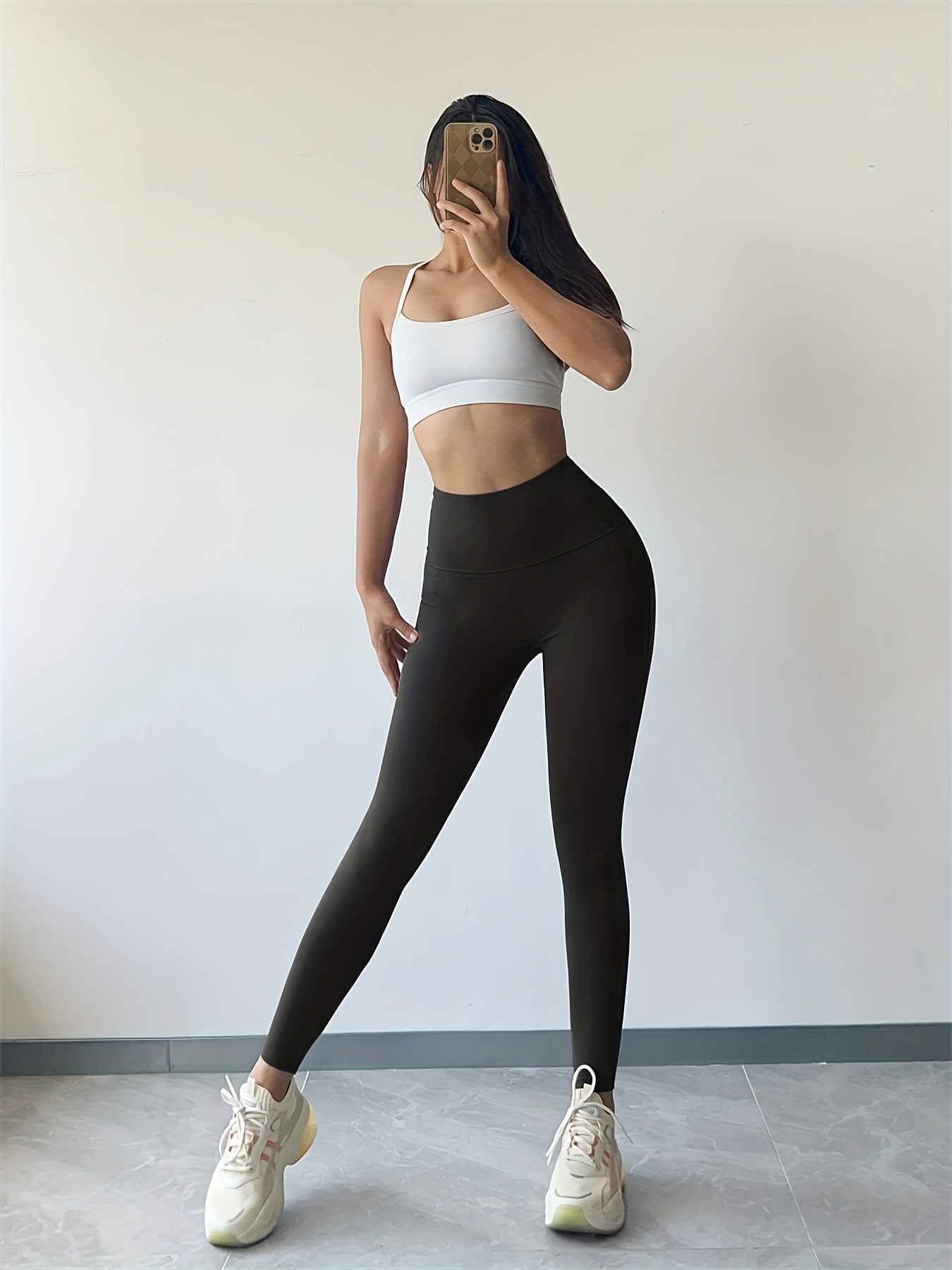 Tummy Control Yoga Leggings High Waist Hip Lifting Sports Pants
