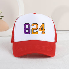 Kids Mesh Sunshade Baseball Cap with Embroidery for Outdoor
