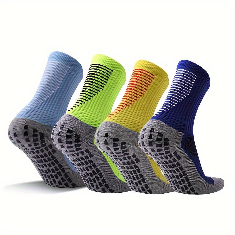 Men's Thickened Football Socks Non slip Wear resistant Crew Socks